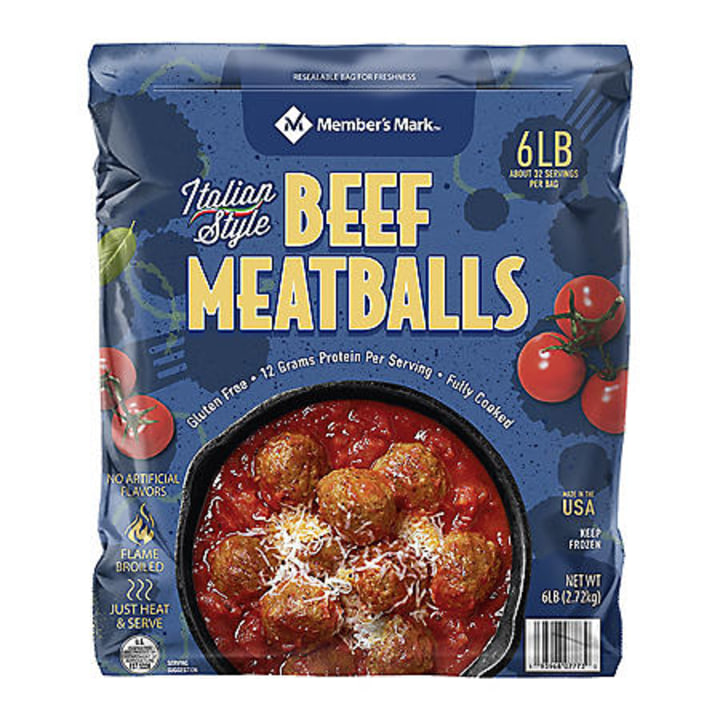 Italian Style Beef Meatballs