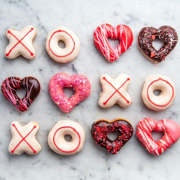 XOXO Valentine's Day Donuts