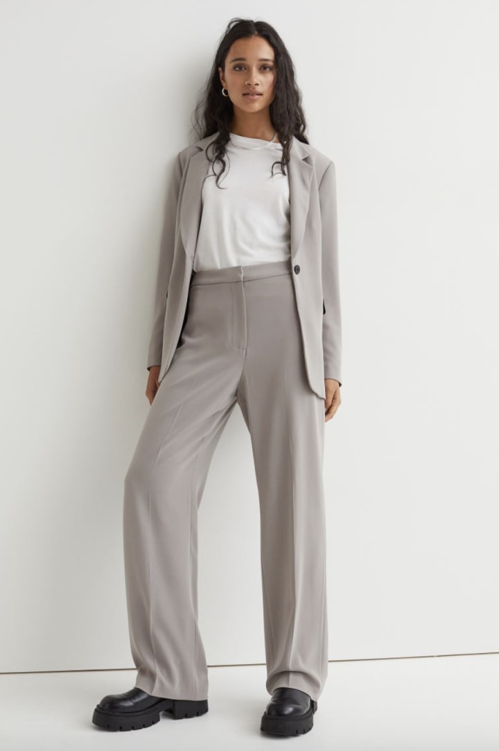 Wide-cut Pants