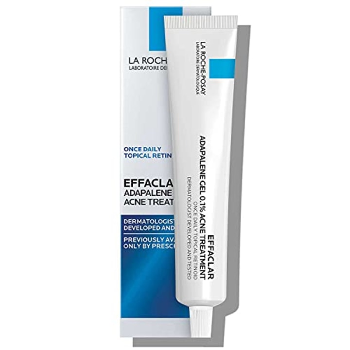 La Roche-Posay Effaclar Adapalene Gel 0.1% Acne Treatment, Prescription-Strength Topical Retinoid Cream For Face, Helps Clear and Prevent Acne and Clogged Pores