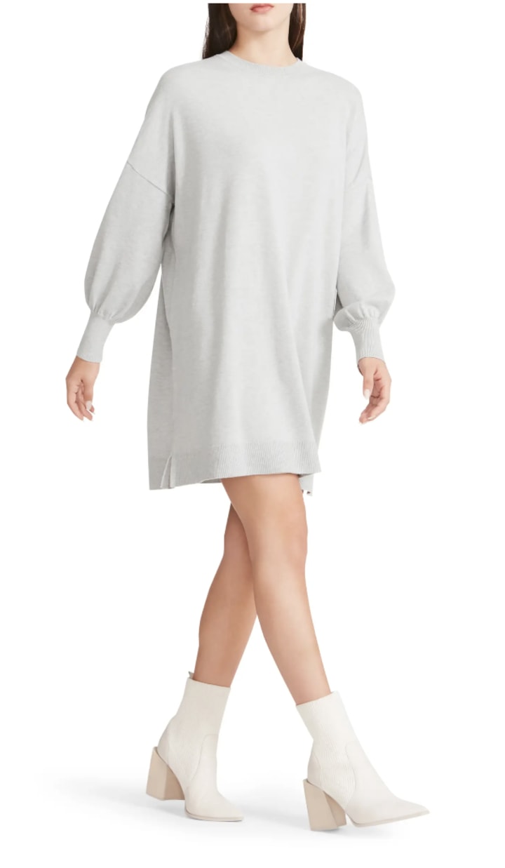 Olivia Long Sleeve Sweater Minidress