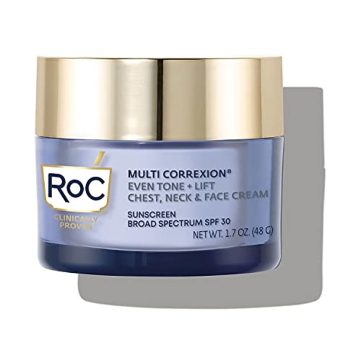 Multi Correxion 5 in 1 Chest, Neck, and Face Moisturizer Cream with SPF 30