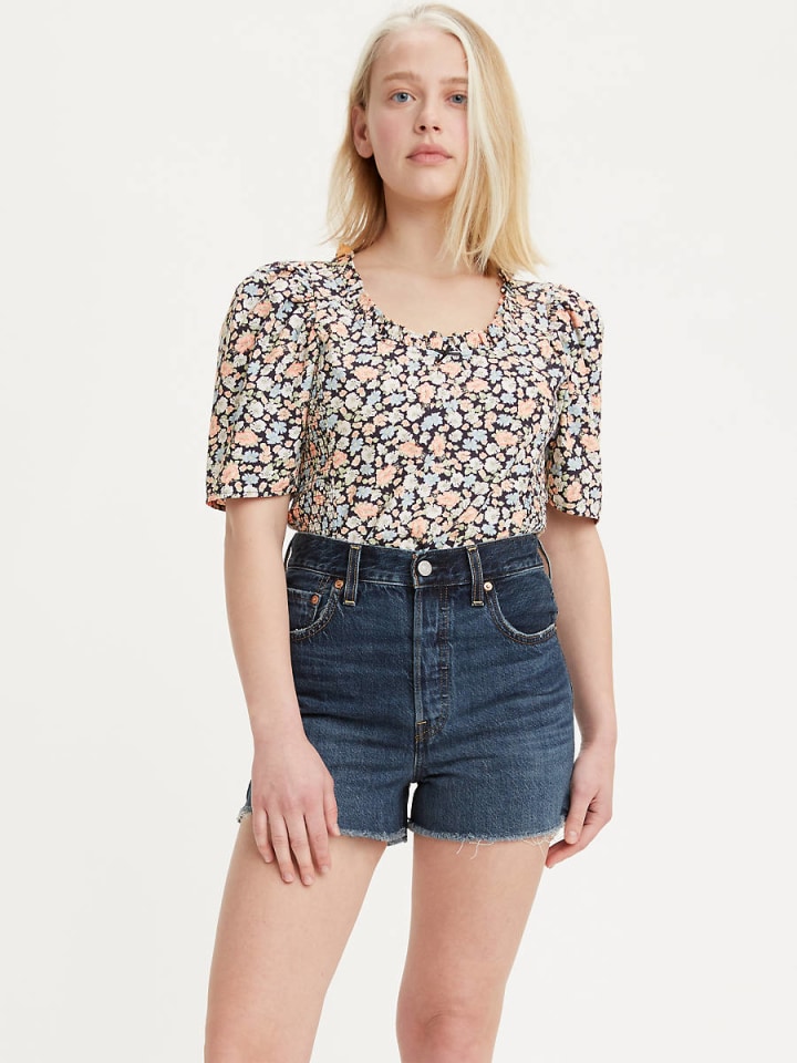 Levi&#039;s Louise Puff-Sleeve Top