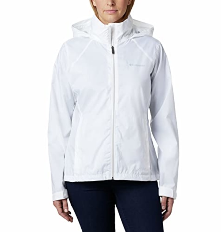 Columbia Women&#039;s Standard Switchback III Jacket, White, X-Small