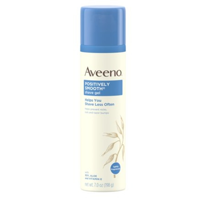 Aveeno Positively Smooth Moisturizing Shave Gel with Aloe