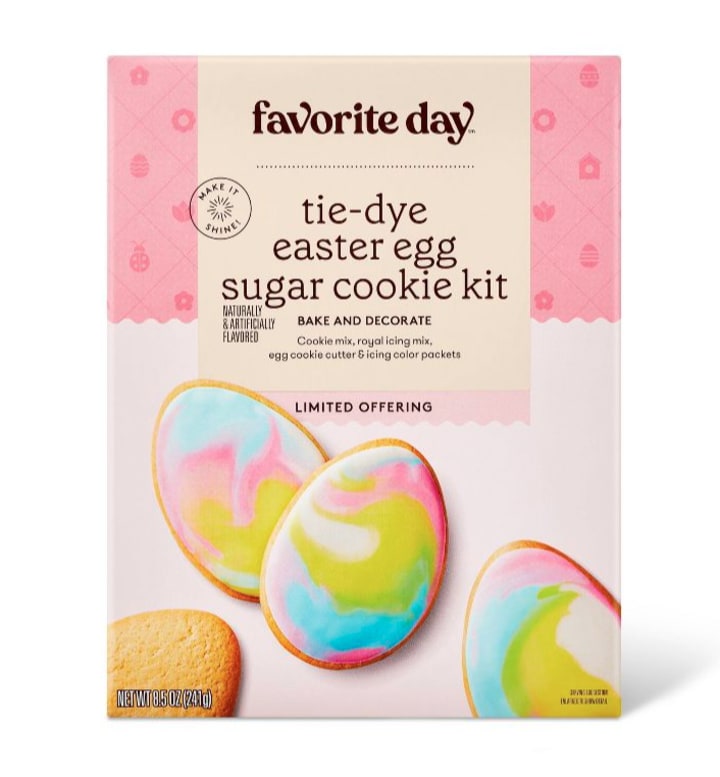 Tie Dye Easter Egg Sugar Cookie Kit