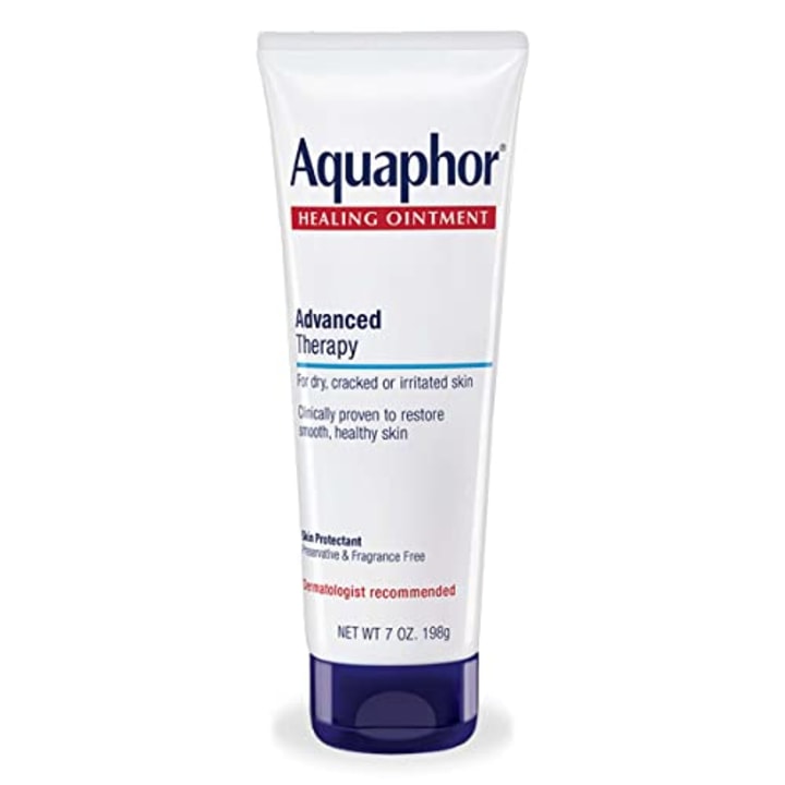 Aquaphor Healing Ointment, Dry Skin Moisturizer for Hands, Heels, Elbows, Lips, Fragrance Free, 7 Oz