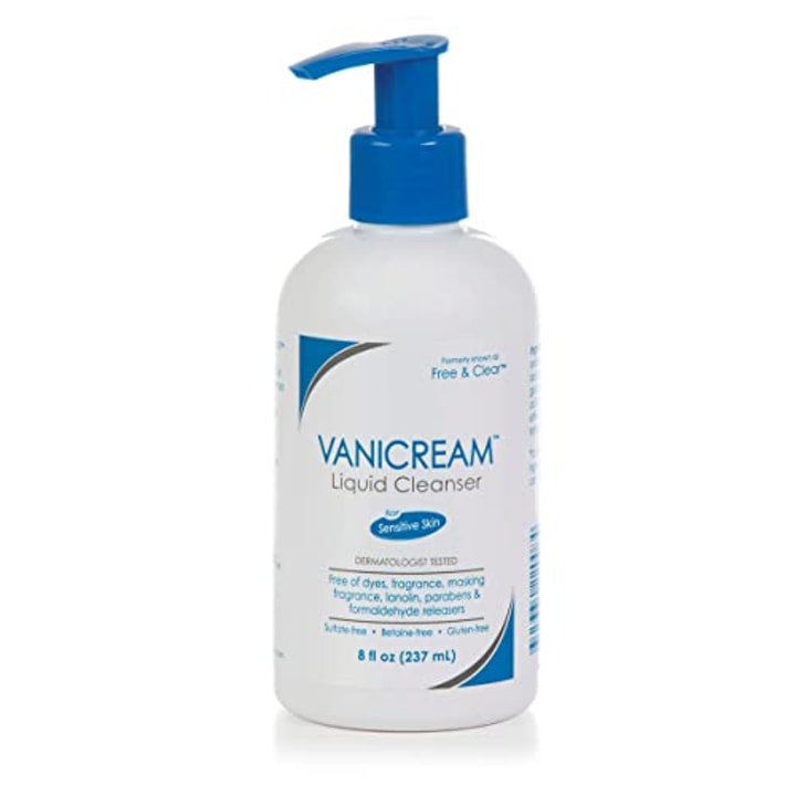 Vanicream Liquid Cleanser | Fragrance, Gluten and Sulfate Free | For Sensitive Skin | 8 Fl Oz | Packaging May Vary