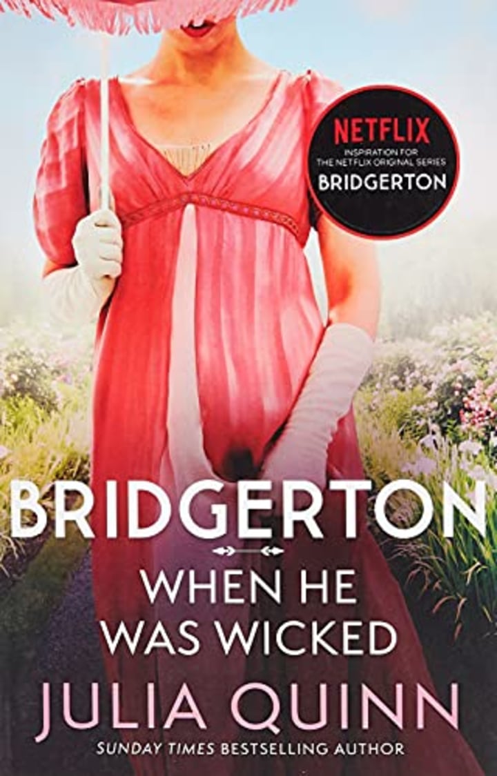 When He Was Wicked - (Bridgertons) Large Print by Julia Quinn (Paperback)