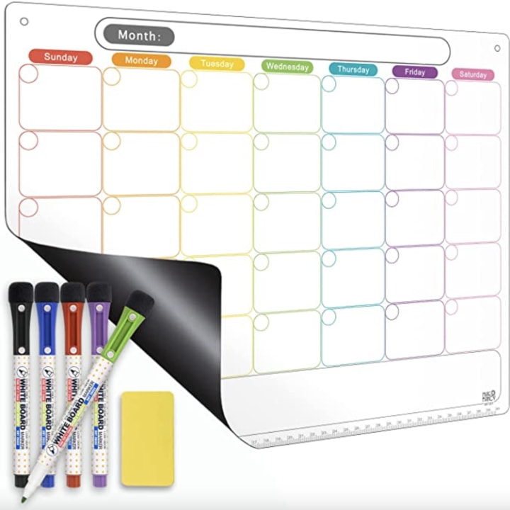 Magnetic Dry Erase Calendar Kit