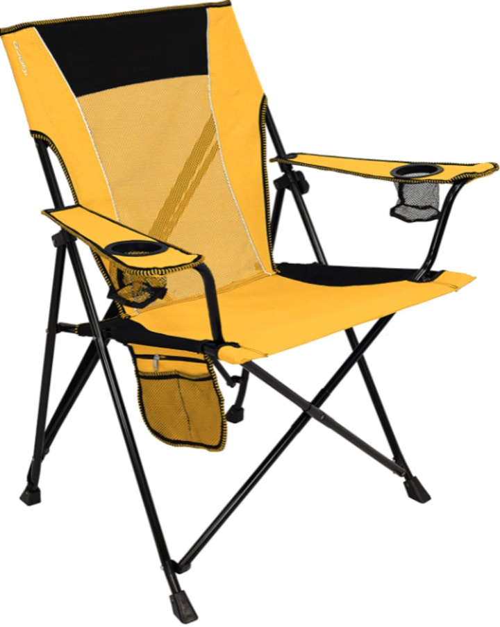 Dual Lock Portable Camping and Sports Chair