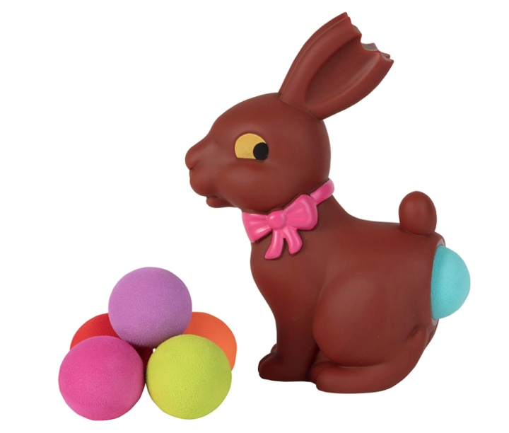 Chocolate Bunny Easter Popper Toy