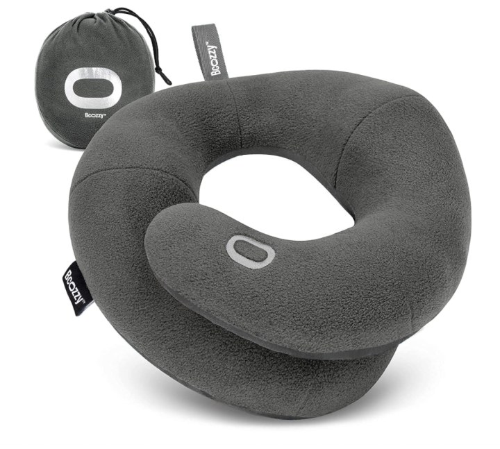 BCozzy Chin-Supporting Travel Pillow