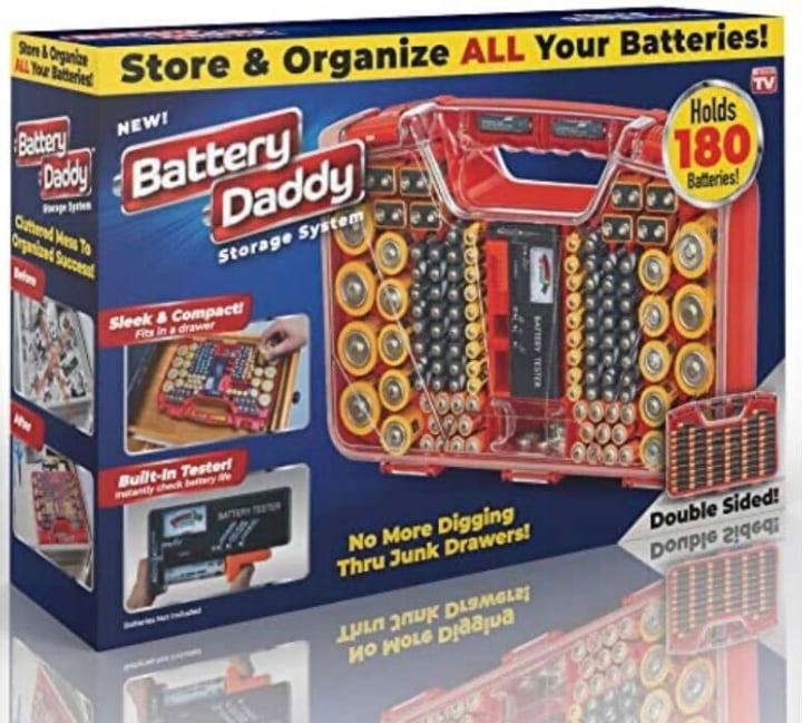 Battery Daddy Organizer and Storage Case