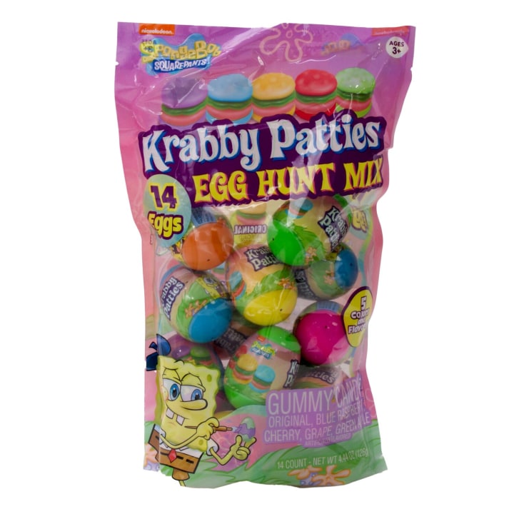 Spongebob Squarepants Krabby Patties Easter Egg Hunt Mix with Candy
