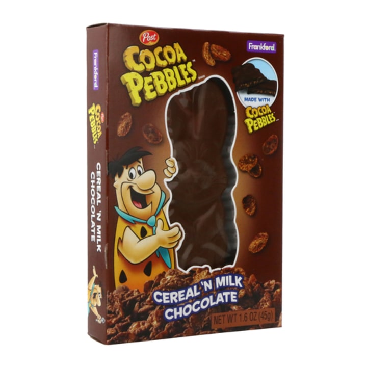 Cocoa Pebbles Easter Milk Chocolate Solid Bunny