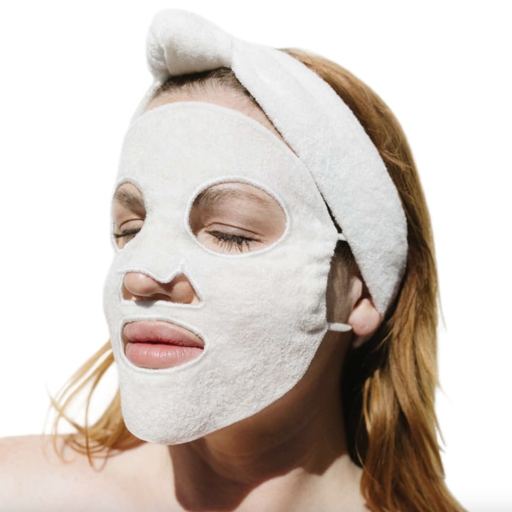 Pure Luxury Organic Reusable Sheet Mask & Headband Set