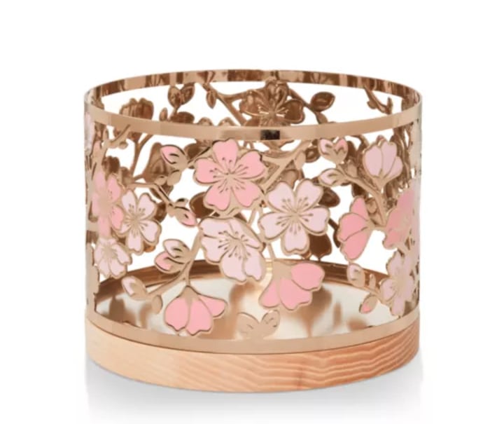 Cherry Blossom 3-Wick Candle Holder