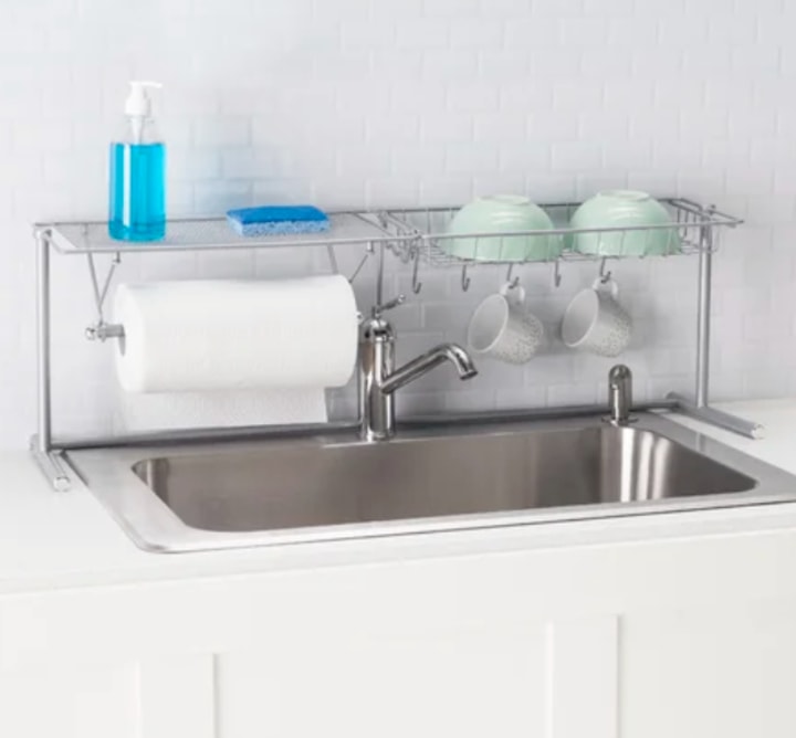 Over-The-Sink Dish Rack