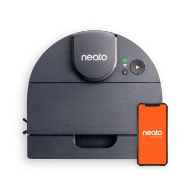 Neato D8 Intelligent Robot Vacuum Wi-Fi Connected With Lidar Navigation In Indigo