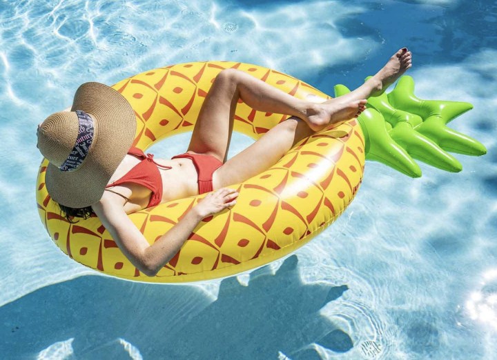 Giant Inflatable Pineapple Pool Float