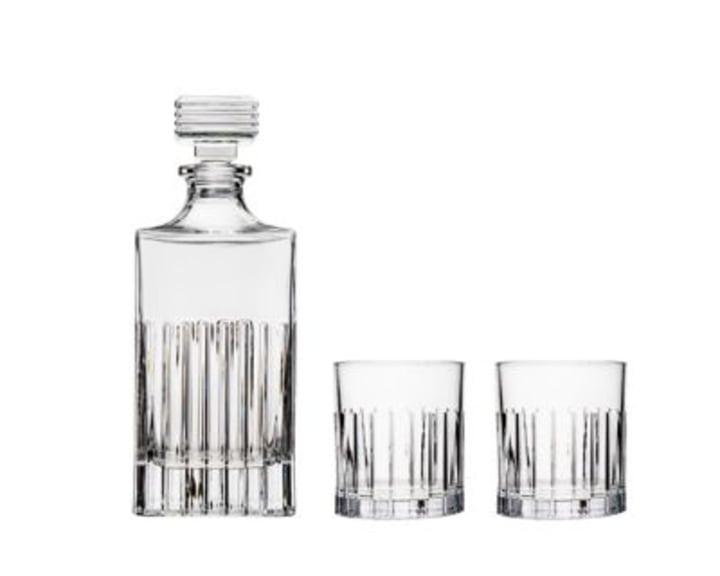 Our Table Lincoln 3-Piece Drinkware Set Clear