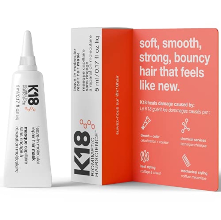 K18 Leave-In Molecular Repair Hair Mask 5mL Try-It Size