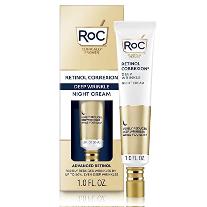 RoC Retinol Correxion Deep Wrinkle Anti-Aging Night Face Cream, 1 oz
