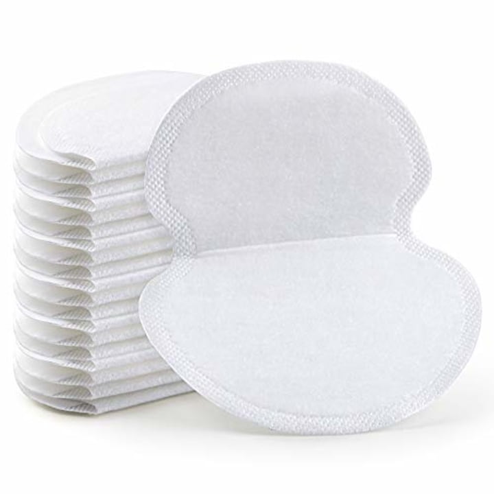 Underarm Sweat Pads - OTTOLIVES PREMIUM QUALITY Fight Hyperhidrosis [100 Pack] for Men and Women Comfortable, Non Visible, Extra Adhesive, Disposable Dress Guards/Shields, Non Sweat Armpit Protection