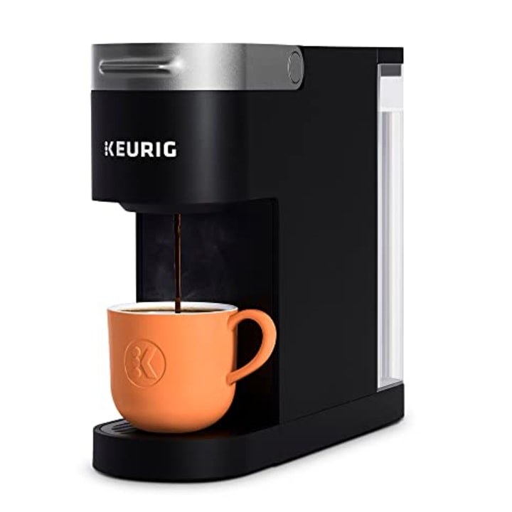Keurig K-Slim Coffee Maker, Single Serve K-Cup Pod Coffee Brewer, Multistream Technology, Scarlet Red