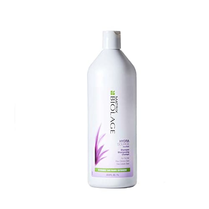 BIOLAGE Hydra Source Shampoo | Hydrates &amp; Moisturizes Hair | For Dry Hair | Paraben &amp; Silicone-Free | Vegan | 33.8 Fl. Oz.