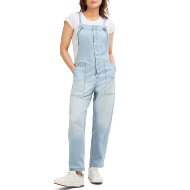 Jordache Womens Slouchy Overall