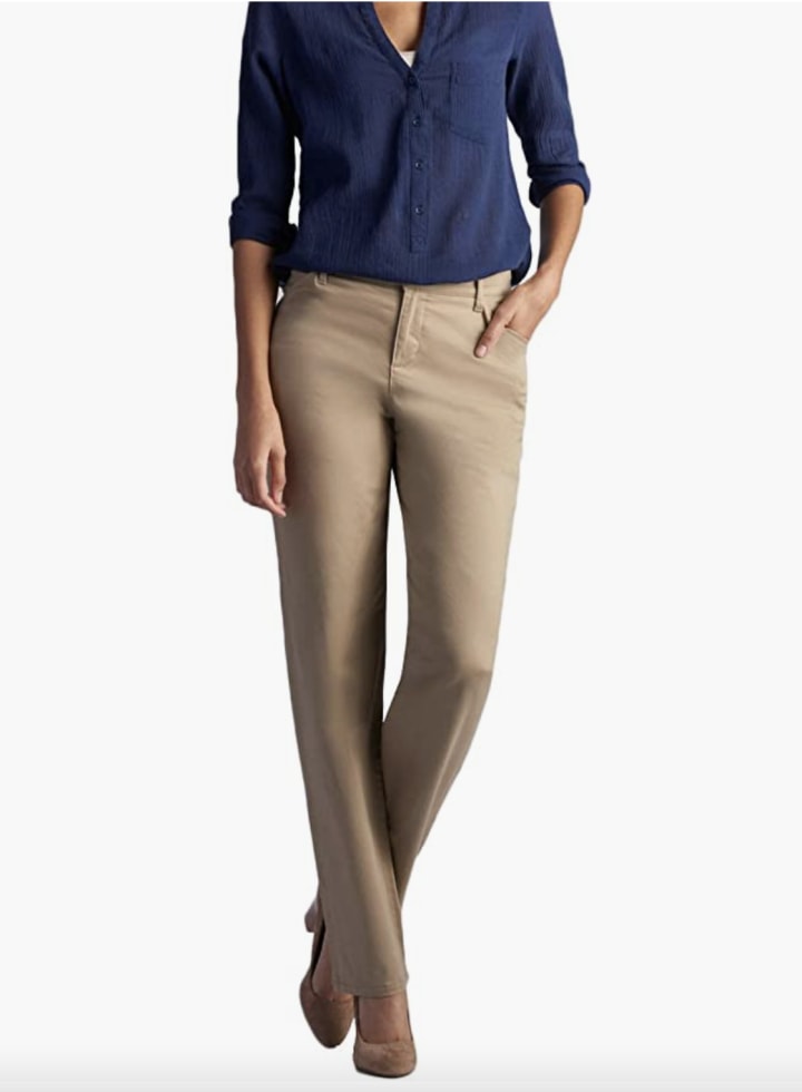 Relaxed Fit All Day Straight Leg Pant