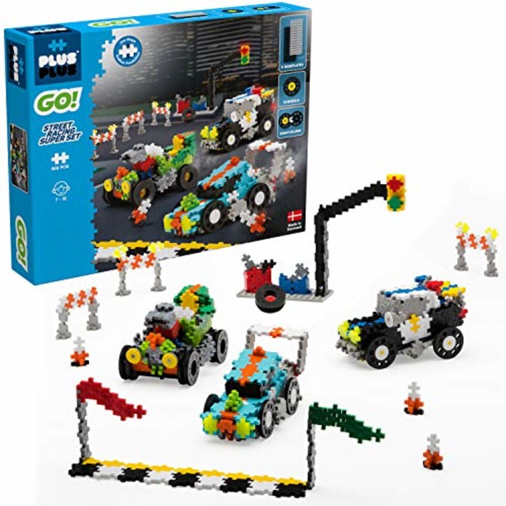 PLUS PLUS - GO! Street Racing Super Set