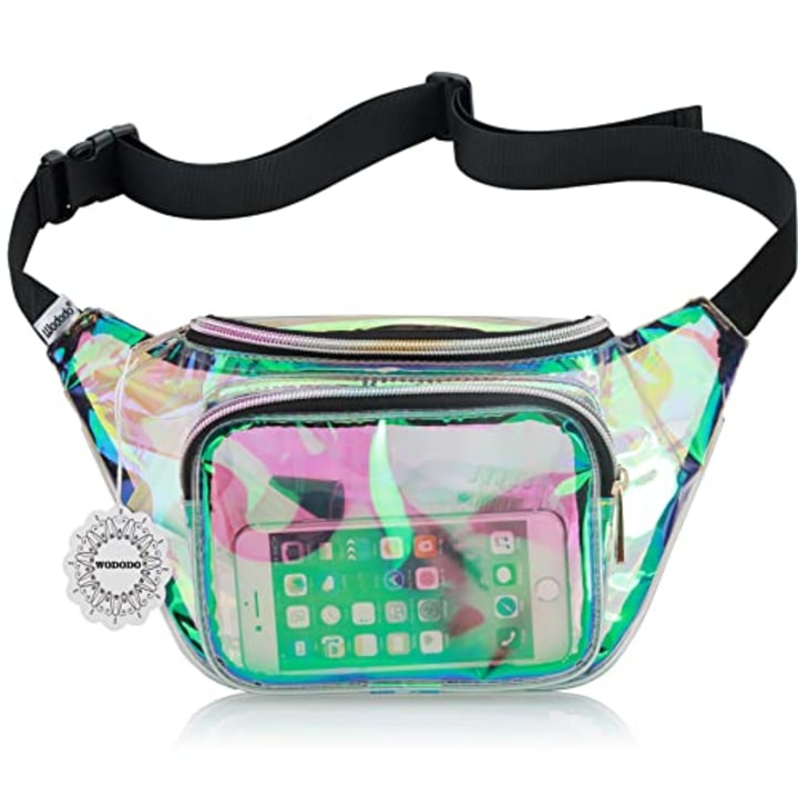  Oweisong Clear Purses for Women Stadium Approved Concert Cross  Body Bag Clear Fanny Pack Sport Shoulder Handbag : Sports & Outdoors