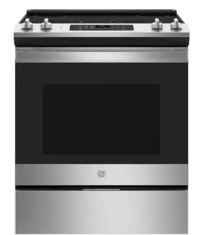 Slide-In Electric Range with Self-Cleaning Oven