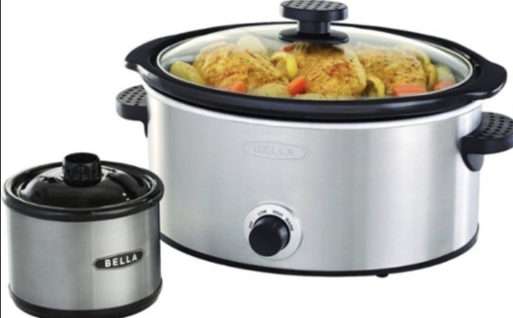 5-Quart Slow Cooker with Dipper