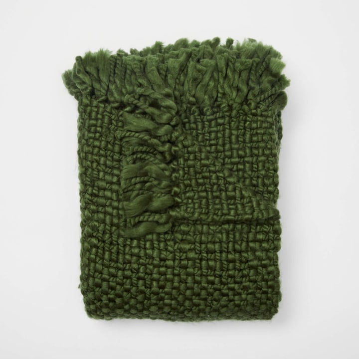 Emme Chunky Knit Throw Blanket
