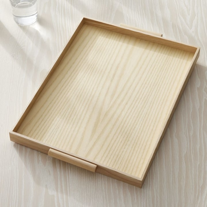 West Elm Exposed Wood Tray