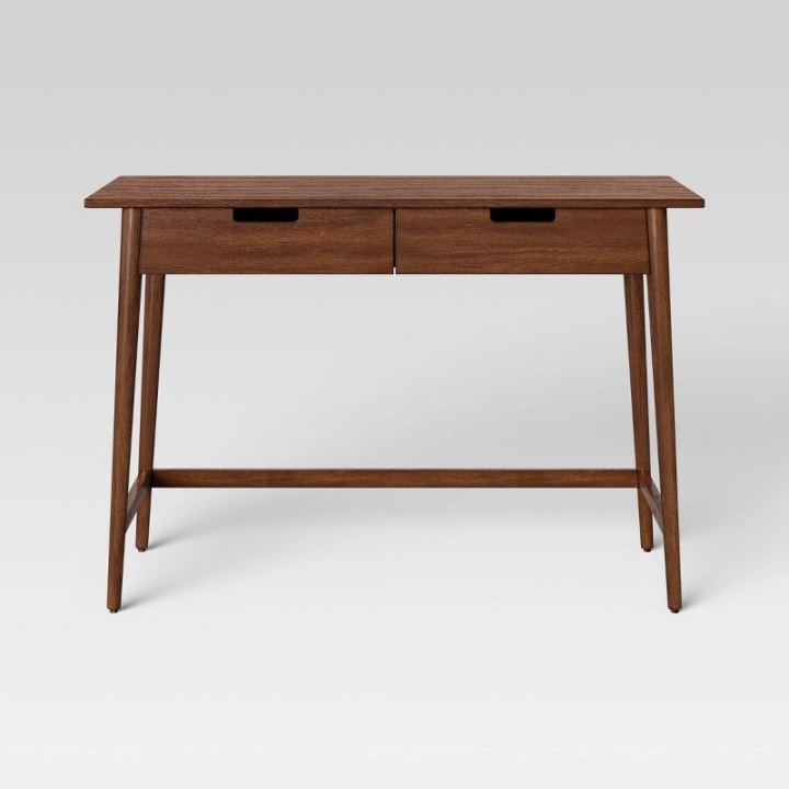 Ellwood Wood Writing Desk with Drawers