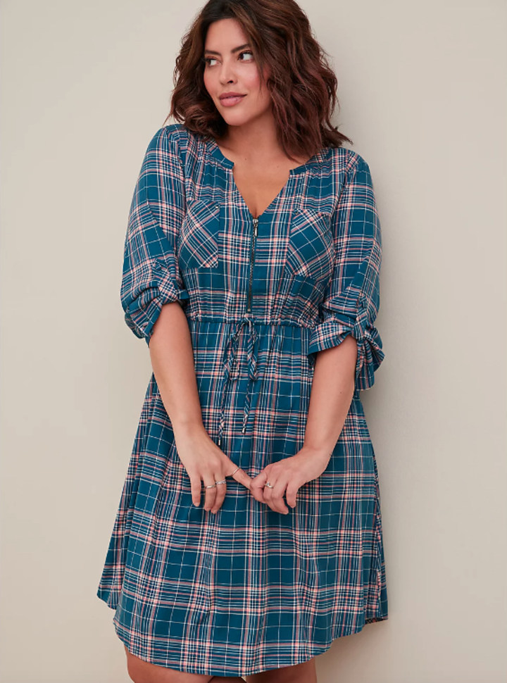 Trending and gorgeous plus size woman's dress