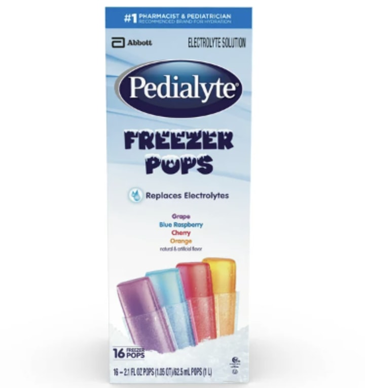 Pedialyte Freezer Pops