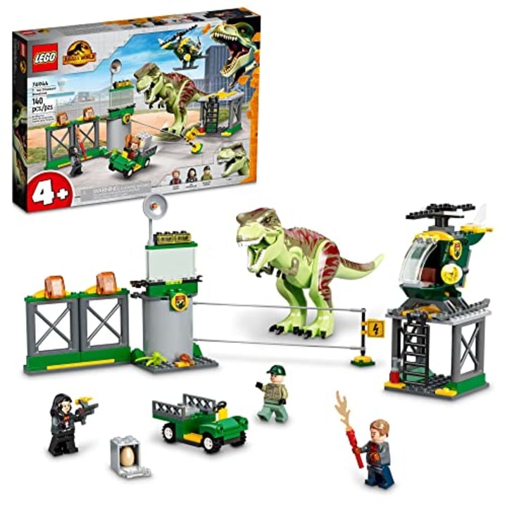 Lego Jurassic World T-Rex Dinosaur Breakout