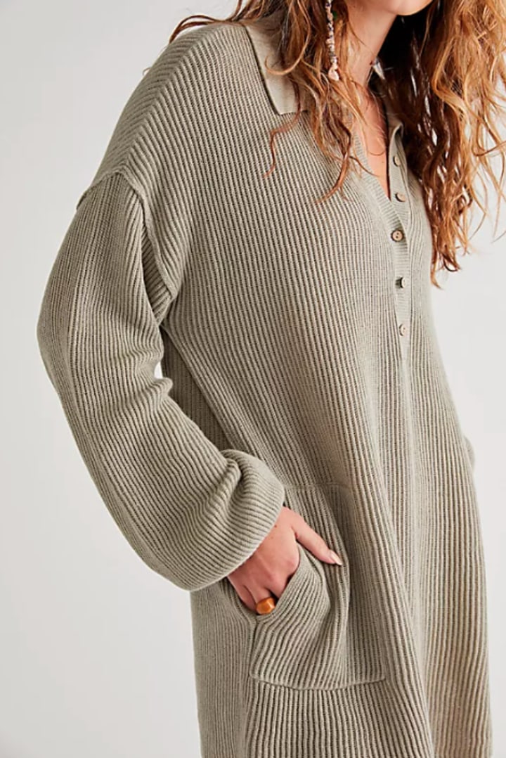 Picnic Sweater Mini Dress