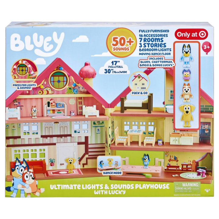 Bluey Ultimate Lights &amp; Sounds Playhouse with Lucky