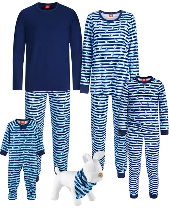 Hanukkah Matching Pajamas