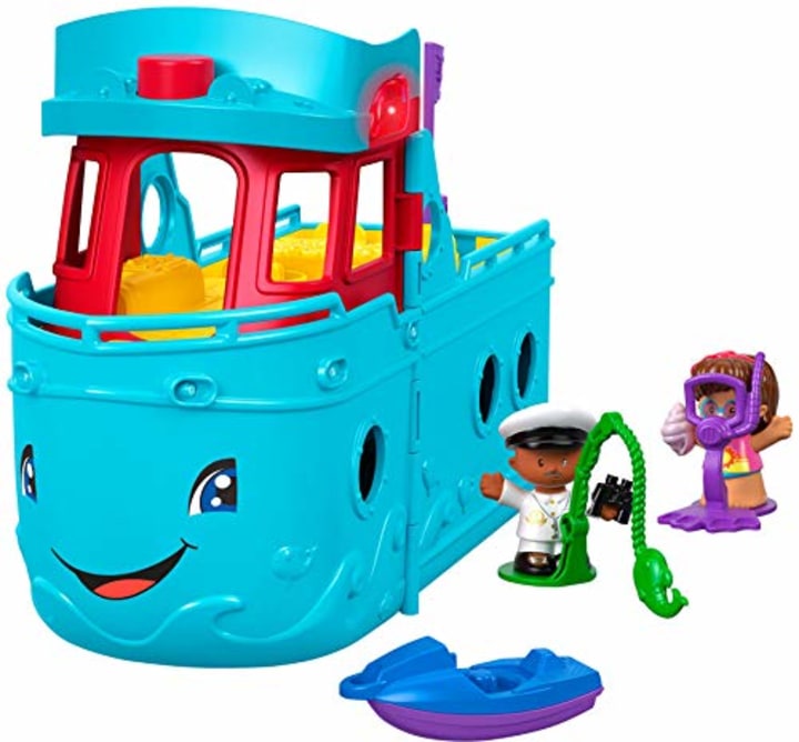 Little People Travel Together Friend Ship, 2-in-1 Toddler Playset