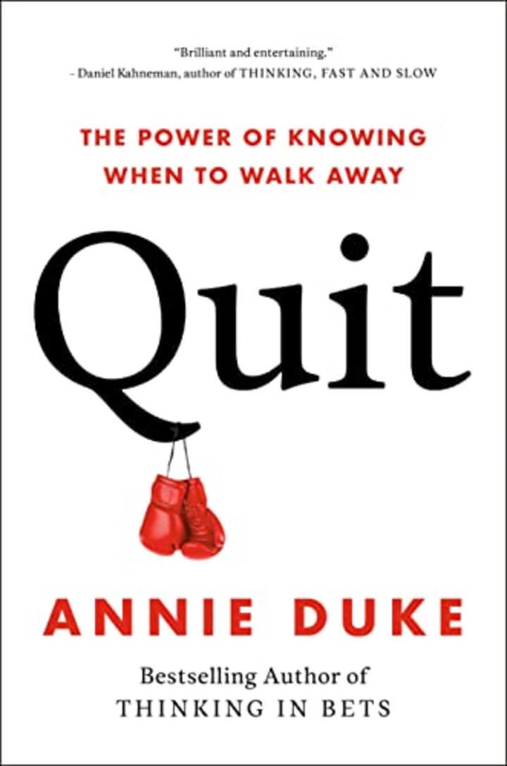 &quot;Quit&quot; by Annie Duke