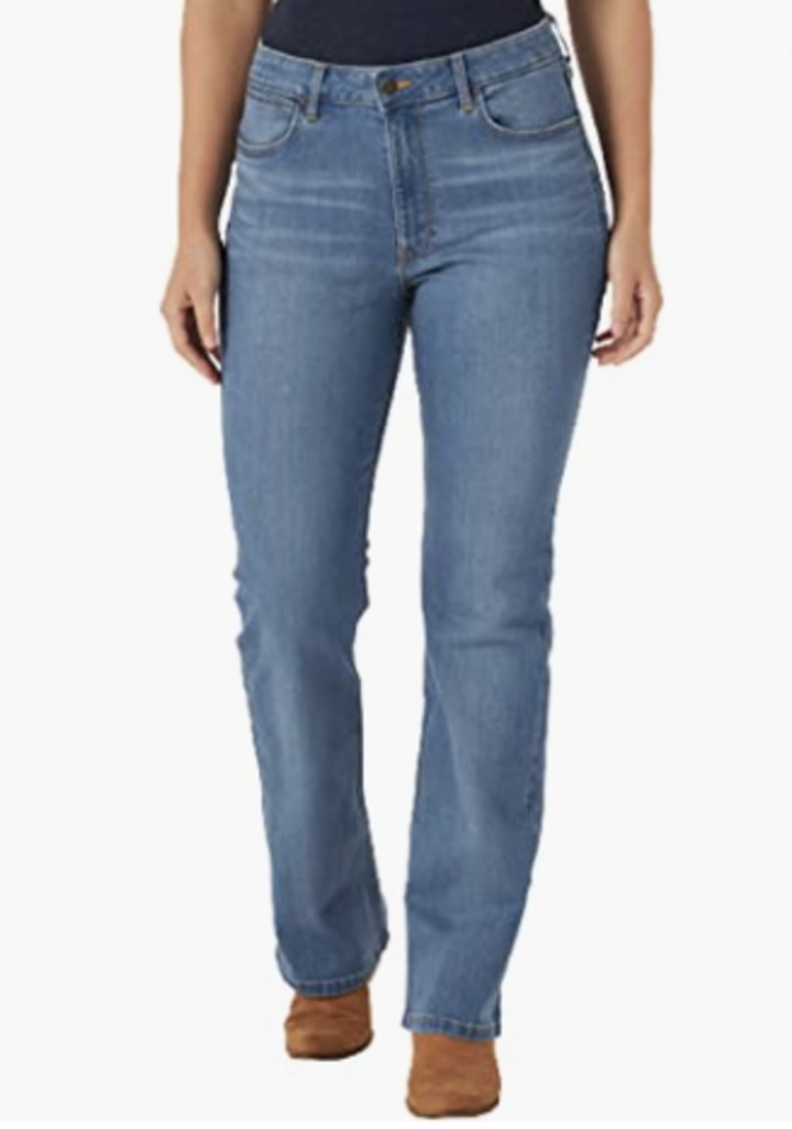 High Rise Bold Boot Jeans