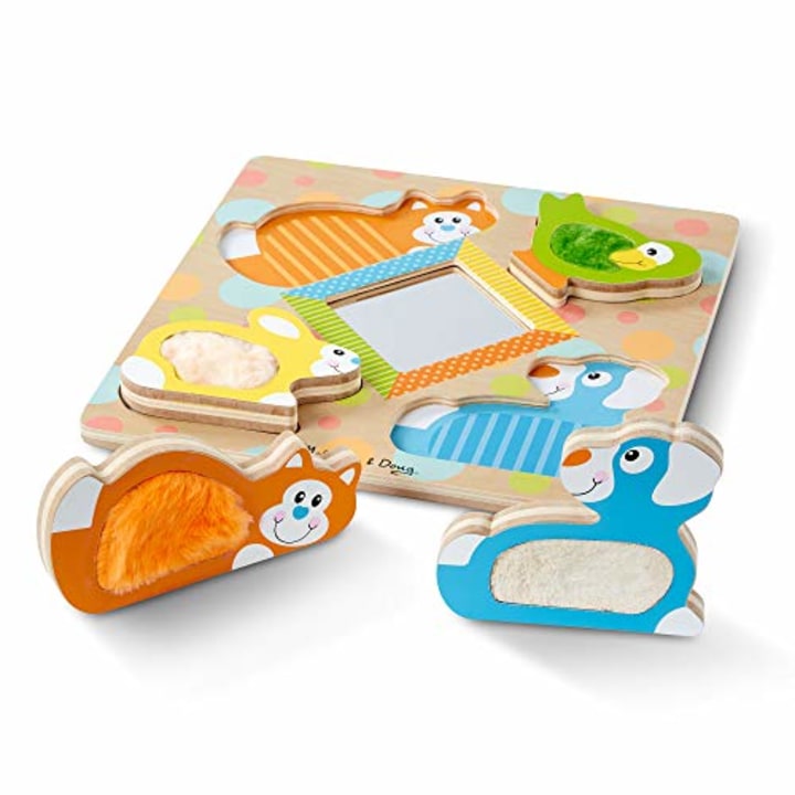 Melissa &amp; Doug Touch and Feel Puzzle